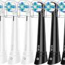 6pcs iO Replacement Heads Compatible with Oral B IO 2/3/4/5/6/7/8/9/10 Series Electric Toothbrush,Compatible with Oral B io Series Toothbrush Heads with Medium Bristles