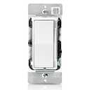Leviton Decora Slide Dimmer Switch Antimicrobial Treated for Dimmable LED, Halogen and Incandescent Bulbs, DSL06-2AW, White