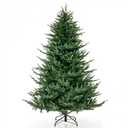 Pre-lit Christmas Tree with 280 Warm White LED Lights and 8 Lighting Modes