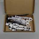 T13 Action Figure Already Assembled Accessories,T13 Multi-Jointed Movable,for Collectors Desktop Decorations t-13 Movability 3D Printed Toys (White, 7.2inch)