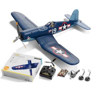 volantexrc Brushless RC Plane, 4 Channel Remote Control Airplanes with 6-Axis Gyro,3 Modes & Aerobatics, 2.4GHz Radio Controlled Aircraft for Beginners & Adults, 500Mm