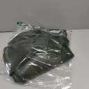 KlaOYer Oversized Leather Tote Bag Huge Capacity Work Hobo Pu Leather Bucket Purse And Handbag Large Soft Travel Shopping Bag (Green)