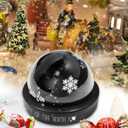 Santa Cam, Santa Camera - Santa Cam Ornament with Realistic Flashing Red Light for Fun Indoor and Outdoor Decoration