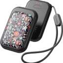 OCOOPA Magnetic Rechargeable Hand Warmers 2 Pack, Card-Style Electric AI Hand Warmers, 8hrs x2, UL Certified, Pocket Portable Hands Heater for Men Women, Hunting Essentials, UT4 Young (Fresh Blossoms)