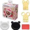 Animal Rice Mold Set  Cute animals Shapes, DIY Bento Lunch Decoration Tool, Easy Rice Shaper, Japanese Kitchen Accessory, Fun Food Cutter Included, imported from Japan