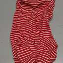 Dog Sweaters for Small Dogs Girls Boys, Striped Pet Sweaters for Fall Winter Dog Clothes, Turtleneck Pullover Knitwear for X-Small Dogs (Red)