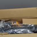 EWORK 21V Cordless Leaf Blower, Powerful Turbo Mode & 550 CFM, 23.0Ah Batteries & Fast Charger, Lightweight Electric Leaf Blowers for Lawn Care, Patio, Leaves & Dust (Yellow)