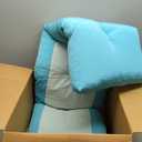 Teal Chair Cushion 54x 16inch