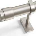 1 ¼” Heavy Duty Adjustable Curtain Rod, 4-7ft, Brushed Nickel