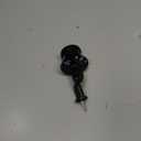 DRIVE UP Ignition Key Switch W/2 Keys for EZGO Electric RXV 2008-Up, OEM 605637 (Key Switch and Keys) (Black)