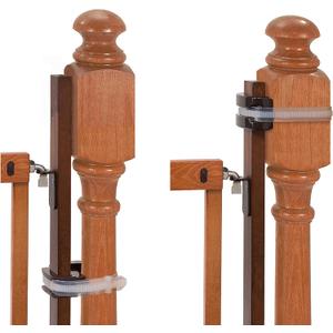 Summer Infant Banister to Banister Gate Mounting Kit - Fits Round or Square Banisters, Accommodates Most Hardware & Pressure Mount Baby Gates up to 37 Tall, Gate Sold Separately