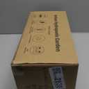 Indoor Garden Hydroponics Growing System 12 Pods, Indoor Herb Garden with LED Grow Light, Adjustable Height Up to 12inch, Hydroponics for Family (Pure Black)