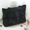 Puffer Tote Bag for Women, Lightweight Tote Handbag with Compartments, Quilted Shoulder Bag for Work Travel Sport (02-style 2)