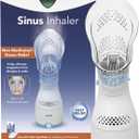 Vicks Sinus Inhaler - Non-Medicated Steam Relief for Allergies, Congestion, Cough & Colds, Vocal Steamer, Soothes Nasal & Throat Passages, Works with VapoPads (1 Included)