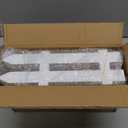 Sasylvia 30 Pcs 12inch Tall Wooden Christmas Tree Fences Christmas Tree Gate for Pets Candy Red Stripes Barrier Xmas Decoration Picket Fence Border for Dogs Xmas Party Indoor Outdoor