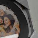 Malden International Designs Classic Oval Black Wood Picture Frame, 5x7, Black