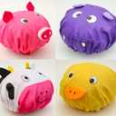 Zoie + Chloe 3D Animal Shower Caps