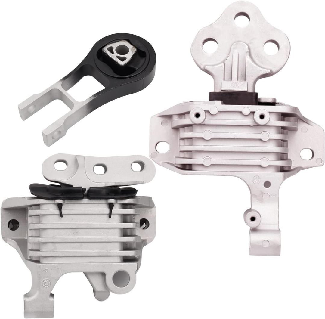 Engine Motor & Transmission Mounts Compatible with 2014-2021 Cherokee, 2015-2019 Chry~sler 200 2.4L, Replace OE 68192831AF 68418876AB 68157441AD