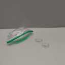 Momcozy Flange Insert 21mm Compatible with 24mm Flange/Shield of Most Pumps, Insert for Breast Pump Replacement Accessories, 4PCS 21mm (Transparent)