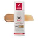 EltaMD UV Clear Tinted Sunscreen for Face, SPF 46 with Zinc Oxide, OilFree, Dermatologist Recommended, For AcneProne Sensitive Skin, 1.7 oz