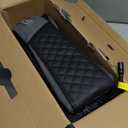 Medcursor Neck Massager, Portable Electric Shiatsu Back Massage Device with Heat, Deep Tissue 3D Kneading Pillow for Muscle Pain Relief (No Battery) (Black Grey)