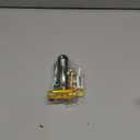 MECCANIXITY Door Chain Lock, Door Swing Bar Lock for Home Security Front Doors and Inside Doors with 7 Pcs Screws for Home Bedroom Hotel Apartment, Gold