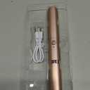 Heated Eyelash Curler, 2 in 1 Eye Lash Curler and Eyebrow Trimmer for Women with 2 Temperature Modes, USB Rechargeable Electric Eyelash Curler, Anti-Burn Design, Ideal Gift for Women(Gold B)