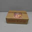 SHOWIN Thick Candle Jars for Making Candles 12 Pcs, 7 OZ Empty Jars with Wood Lids for Candle Making, Sample Container, Frosted Yellow