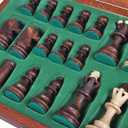 Chess and Games Shop Muba Beautiful Handcrafted Wooden Chess Set with Board and Chess Pieces - Gift idea Products (16inch (40 cm)), 1-2 Players
