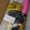 Black and Gold Party Decorations 4 Set Balloon Stand Table Centerpieces for Men's Women's Birthday Wedding Retirement Anniversary New Years Graduation Decorations 2026