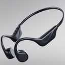 Open Ear Bone Conduction Headphones, Lightweight Sports Headset with Mic, 10 Hours Battery Life, Design for Safe Running & Outdoor Workouts