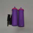 Balloon Pump Hand Held, Inflator Air Pump for Balloons - 2Way Dual Action, 2Pack: Friends can Help - Easy to Use Sturdy Ballon Inflator Pump