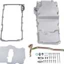 302-2 Aluminum LS Swap Oil Pan Kit, higehio Oil Pan Kit Compatible with 1964-1992 GM Nova Camaro Ventura Omega F-body G-body A-body LS1 LS2 LS3 LS6 5.7L 5.3L 6.5L Engines