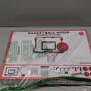 TEMI Indoor Basketball Hoop for Kids, Door Room Basketball Hoop,Mini Basketball Hoop with 4 Balls, Basketball Toys for 3 4 5 6 7 8 9 10 11 12 Year Old Boys