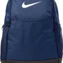 Nike Unisex Adult Gameday Brasilia 9.5 Training Backpack (24L or 30L) | Mens and Womens (Medium, Midnight Navy/Black/White)