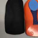 Heel Cup [Poron - Made in USA] Plantar Fasciitis Inserts for Men Women Heel Insoles for Heel Pain and Heel Spurs, Bone Spur, Flat Feet, Shock Absorption (Black, Women 12-14 / Men 10-14.5)