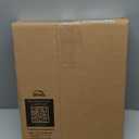 Mayfair Caswell Modern Slow Close Toilet Seat, Durable Plastic Seat, Made in USA, Round, White