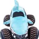 Jay Franco Monster Jam Plush Stuffed Megalodon Pillow Buddy - Super Soft Polyester Microfiber, 16 inches