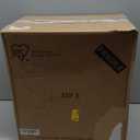 IRIS USA Dog Food Storage Container, 30 lbs & 11 lbs Combo, Cat Food Storage Container, Dog Treat Container, Airtight, Stackable, 2-Cup Scoop, Wheels, Easy Mobility, Black