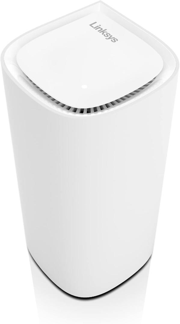 Linksys Velop Pro 6E WiFi Mesh System | One Cognitive Mesh Tri-Band router with 5.4 Gbps (AXE5400) Speed | Coverage up to 3,000 sq ft | Connect 200+ Devices | 1Pk MXEC621 | 2023 Release
