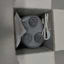 Tilcare Handheld Pet Massager for Dogs and Cats Electric Cat and Dog Massage Tool - Head and Back Scratcher for Relieving Tension, Tight Muscles and Stiffness with Four Rotating Massage Heads