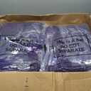 Newwiee Spandex Stretch Folding Chair Covers Bulk Fitted Universal Chair Protector Pack Removable Washable for Wedding Party Dining Banquet Event(Purple,50 Pcs)