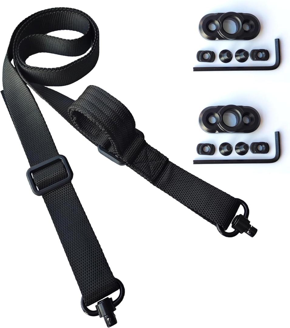 Two Point Traditional QD Sling with Sling Swivel and Quick Adjust Loop
