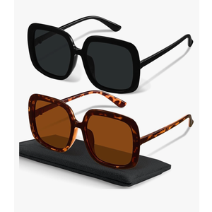 miyya Oversized Polarized Sunglasses Women, Trendy Retro Sun Glasses for Women 2025, Oversized Shades