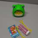 Frog Bubble Machine Toys for Kids 3-8 Years Old: Bubble Blower Maker with 2 Solutions, Outdoor Party Toy, Birthday Gift for 3 4 5 6 7 8 Year Old Girls Boys (Green)