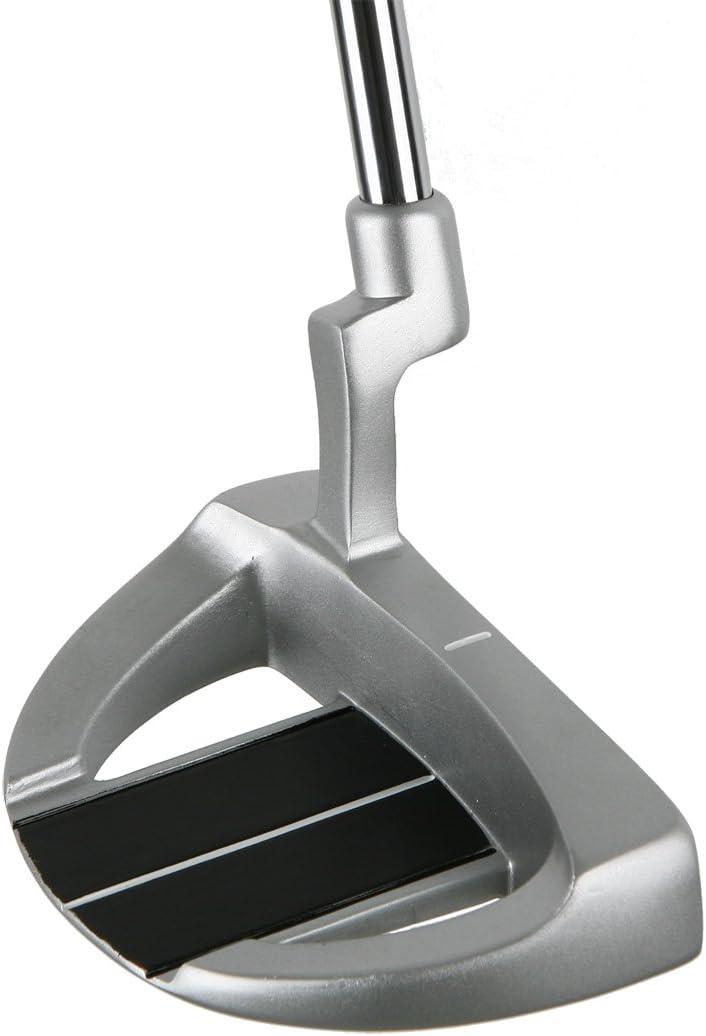 Orlimar Golf Tangent T1 Mallet Putters for Men, Right and Left Handed with Free Headcover (Silver/Black)