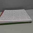 XmasExp Christmas Tree Collar, 24 inch Sequin Tree Skirt Stand Base Cover for Home Decor, Medium Size 4 Piece, White (Small)