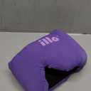 illo Wearable Pillow Sleep Mask | Soft Mulberry Silk Blend Patented Blackout Weighted Eye Mask for Women Sleeping | Her Great Birthday Gift for Mom Wife Sister Grandma Girlfriend Teacher & Friend (Violet Dream)