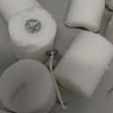 CANDWAX Unscented White Votive Candles Set of 36 - Clean-Burning, Long-Lasting 15 Hour Burn - Ideal for Weddings, Home Dcor, Spa, Events - Bulk Value for Versatile Use