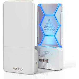 Indoor UV Flying Insect Trap and Night Light. LED Powered Pest Control Device for Flies, Moths, Gnats, Fruit Flies and Mosquitos. Best Mess-Free Trap for Home (Device + 5 Traps)